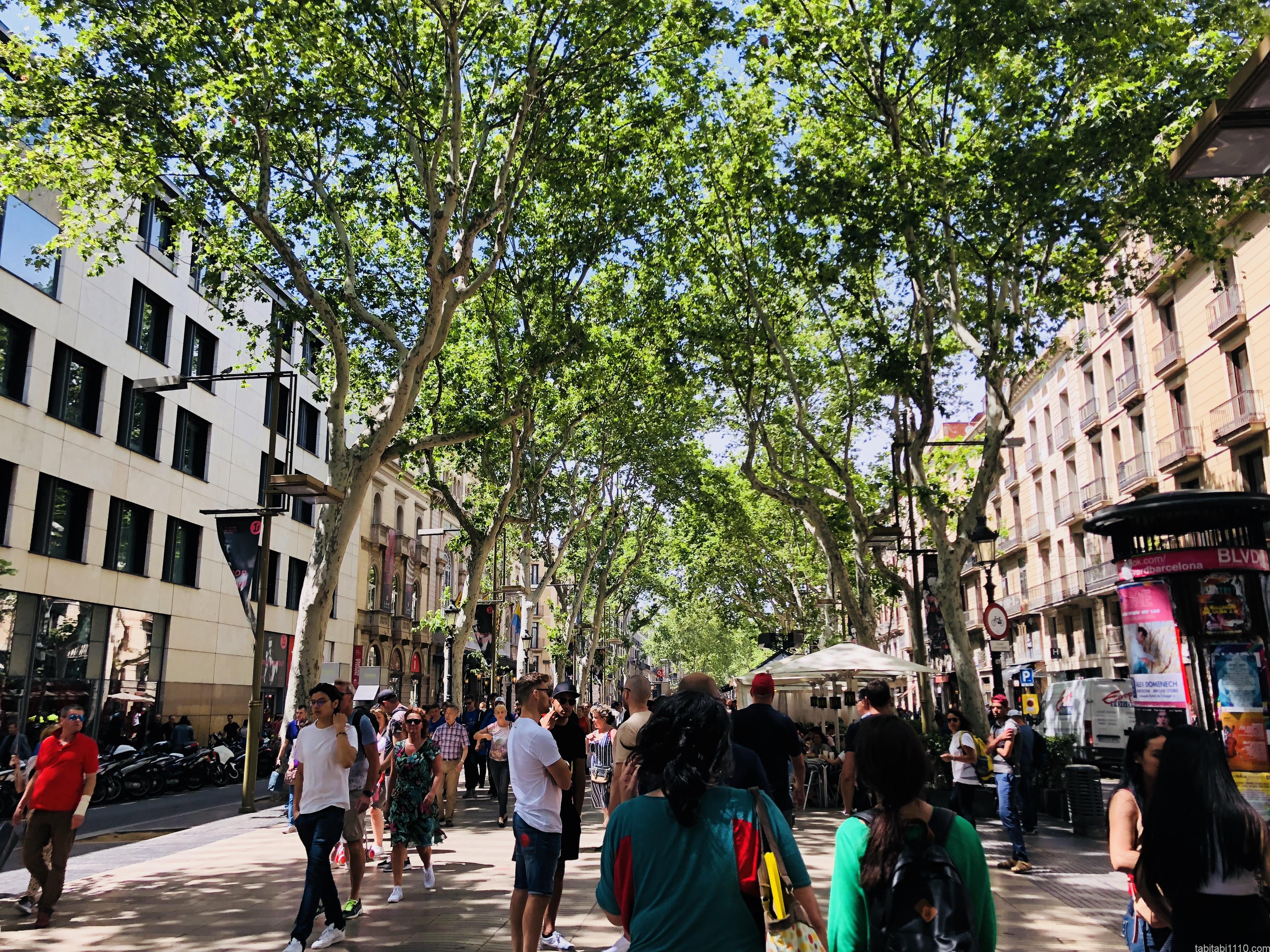 バルセロナの街歩き