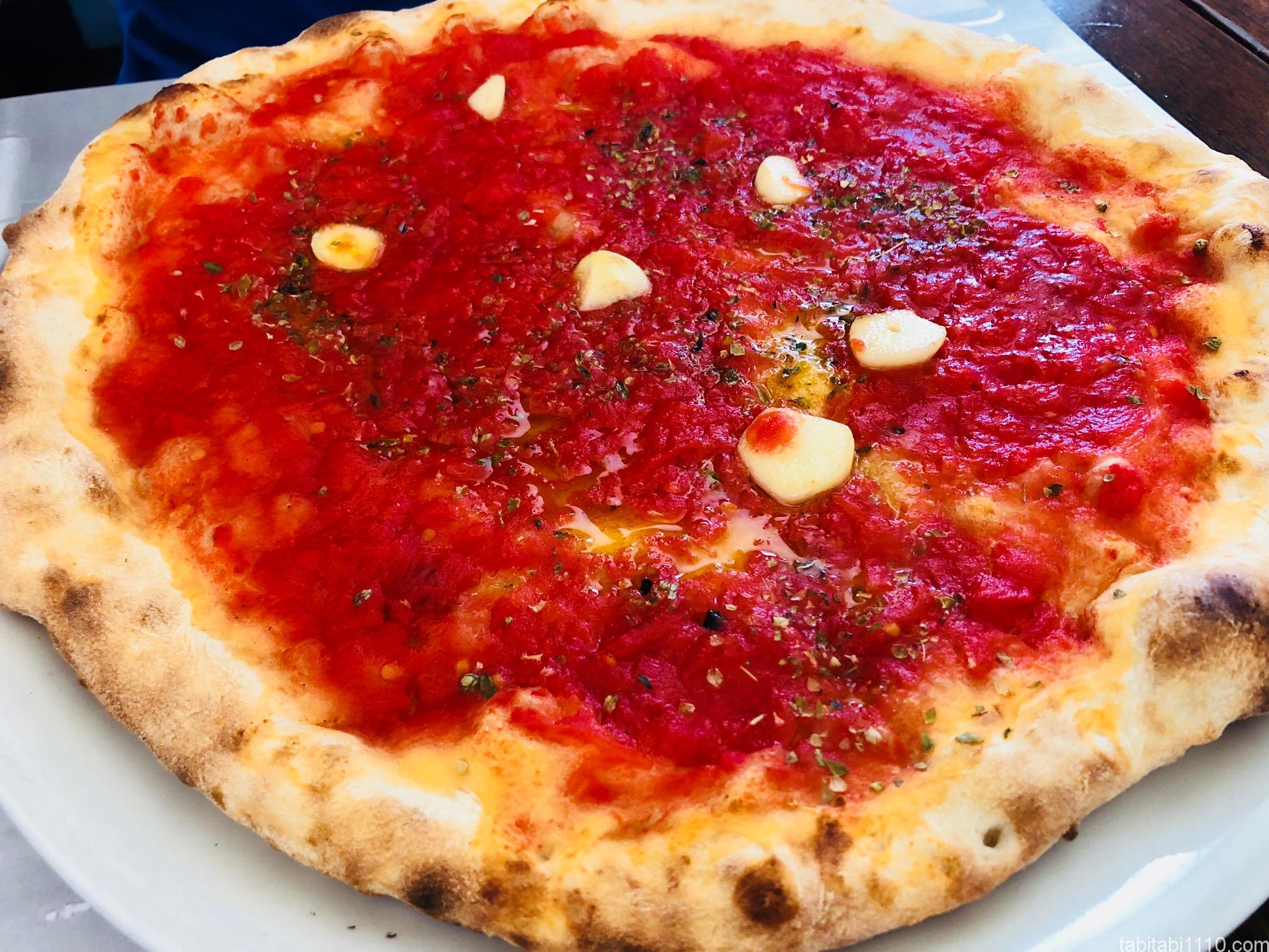 フィレンツェで食べたピザ
