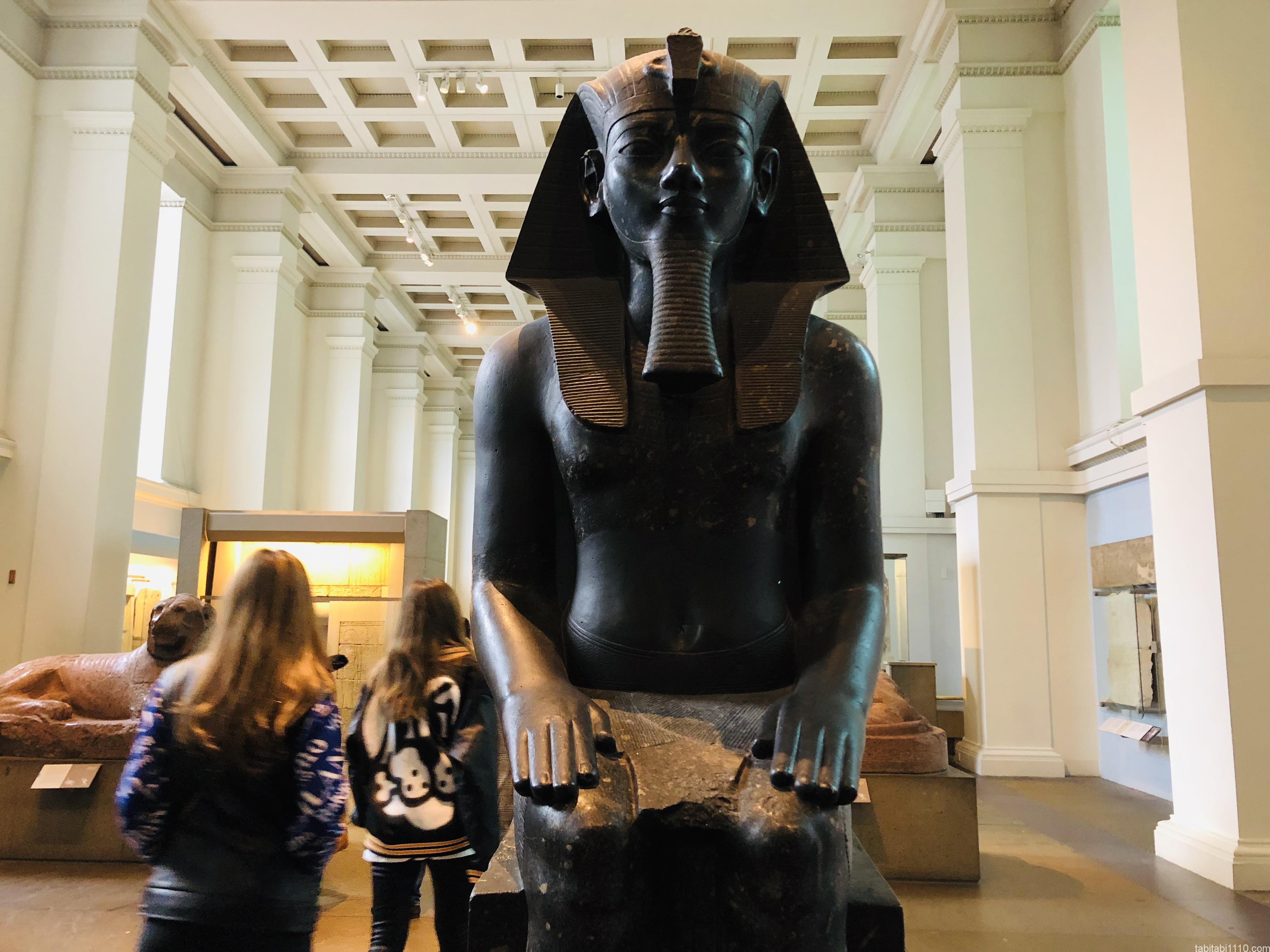 大英博物館｜エジプトの像