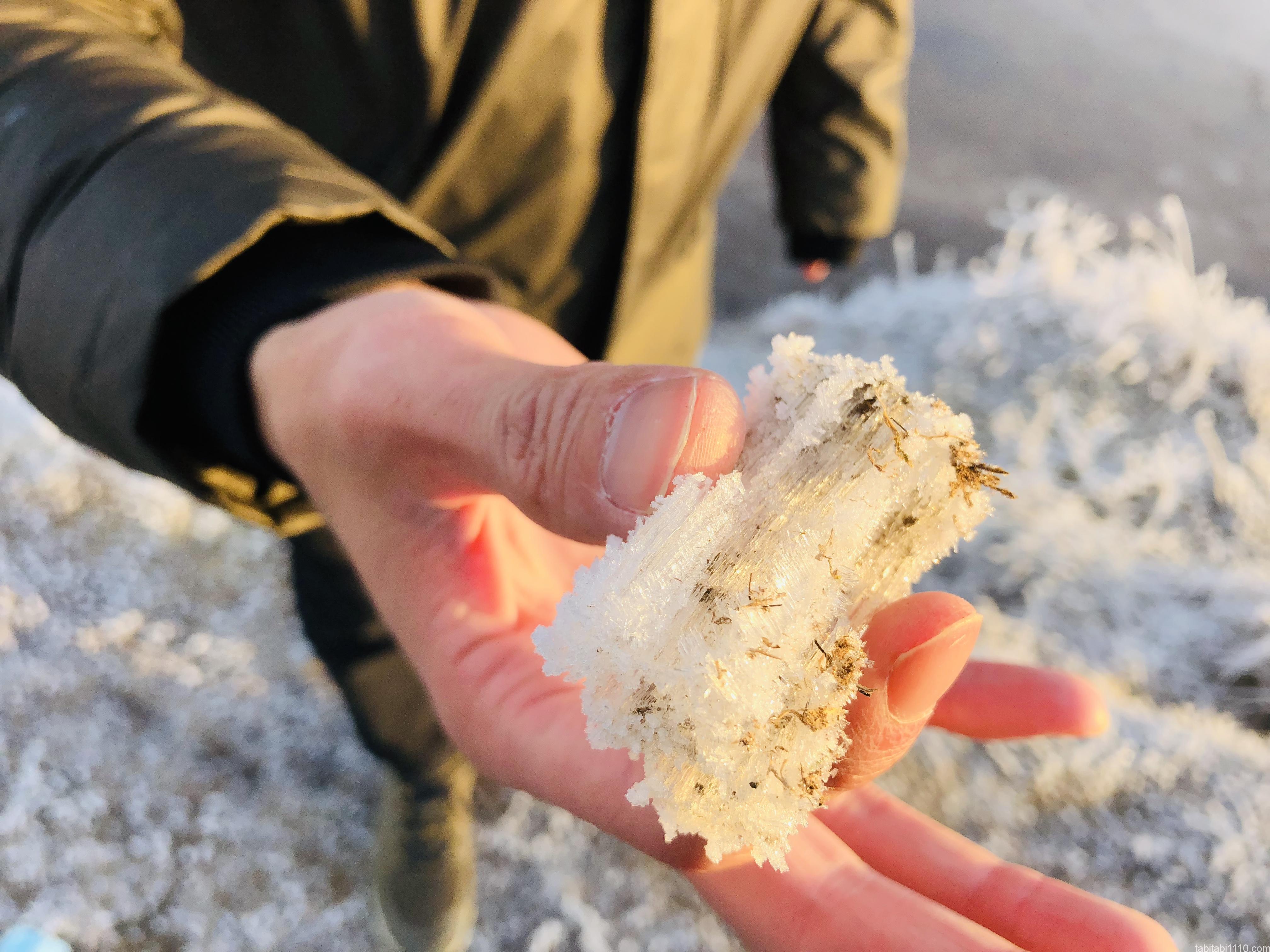 アイスランドの霜