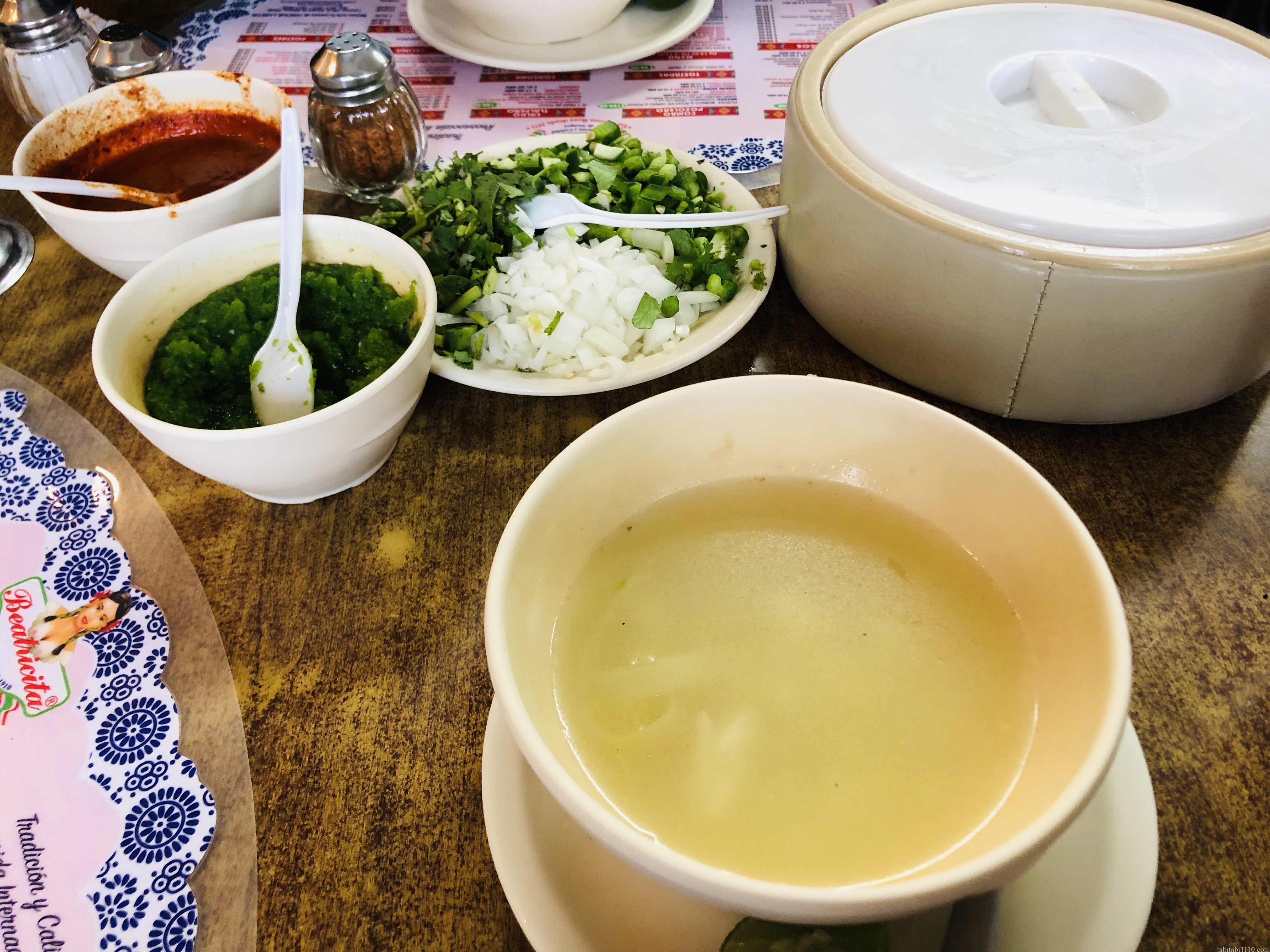 メキシコ料理レストラン｜スープ