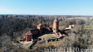 ラトビア　トゥライダ城